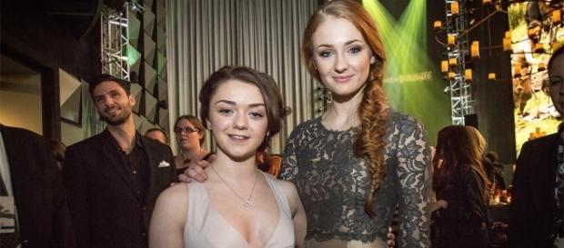 Maisie Williams and Sophie Turner/Photo via Suzi Pratt, Flickr Maisie Williams and Sophie Turner/Photo via Suzi Pratt, Flickr