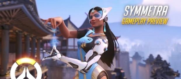 Symmetra is not only great in defense, as she can also be useful in offense in "Overwatch" (via YouTube/PlayOverwatch) Symmetra is not only great in defense, as she can also be useful in offense in "Overwatch" (via YouTube/PlayOverwatch)