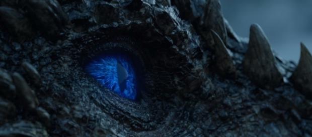 Viserion turned into a wight in 'Beyond the Wall' (Image: GameofThrones via YouTube) Viserion turned into a wight in 'Beyond the Wall' (Image: GameofThrones via YouTube)