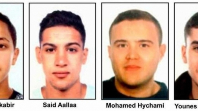 Quatre suspects de l’attentat de Barcelone devant la justice espagnole