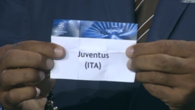 Sorteggio dei gironi di Champions League