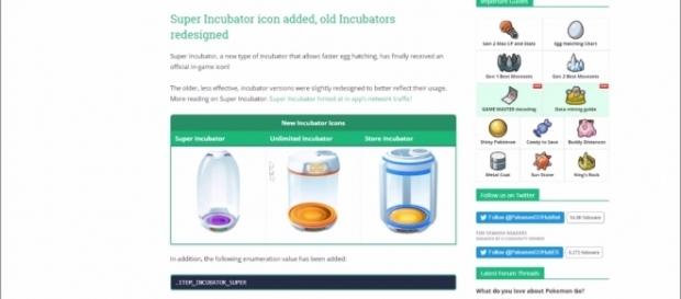 'Pokemon Go' update 0.71.0 teardown reveals Super Incubator, changes to Shinies (Sir.Kovi/YouTube Screenshot) 'Pokemon Go' update 0.71.0 teardown reveals Super Incubator, changes to Shinies (Sir.Kovi/YouTube Screenshot)