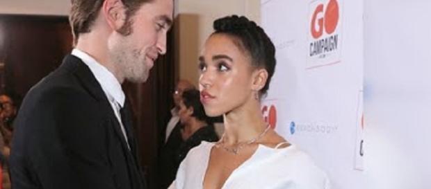 Robert Pattinson, FKA Twigs - Image via YouTube/Hollywood Now Robert Pattinson, FKA Twigs - Image via YouTube/Hollywood Now