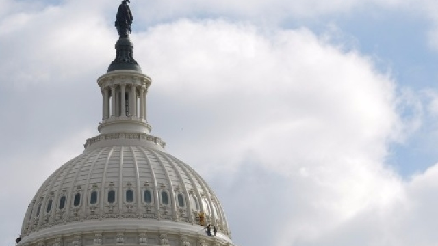 Avvistato un UFO al Capitol Building.