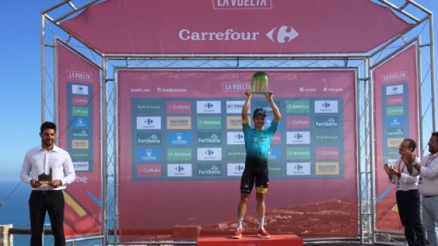 Il vincitore della tappa Alexey Lutsenko