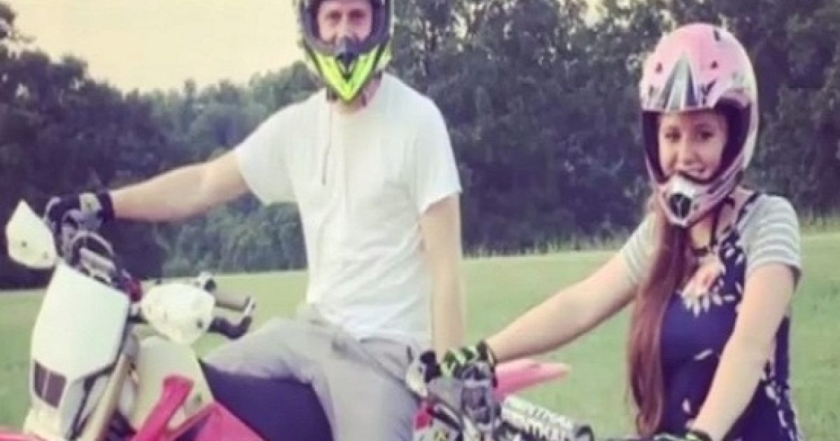 JoyAnna Duggar criticized for dirt biking with Austin Forsyth in a dress