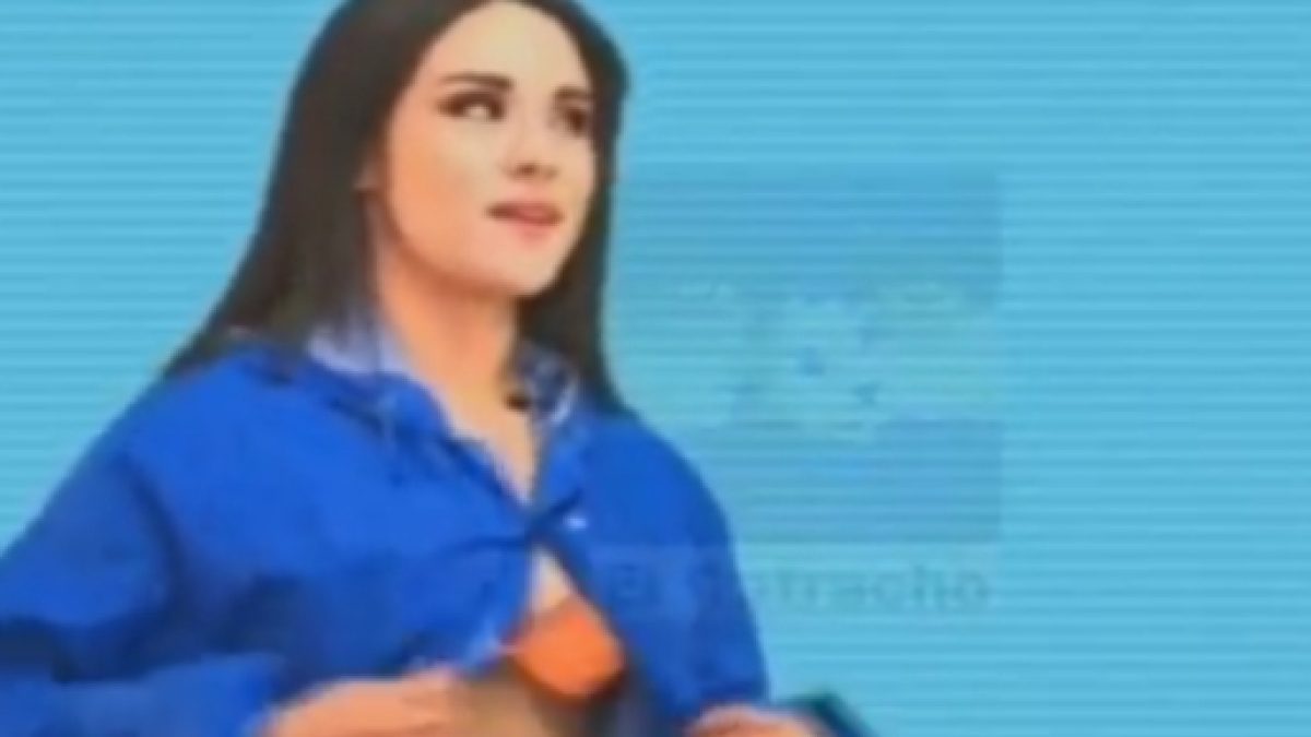 Garota do tempo tira a roupa para mostrar que o dia será ensolarado, assista