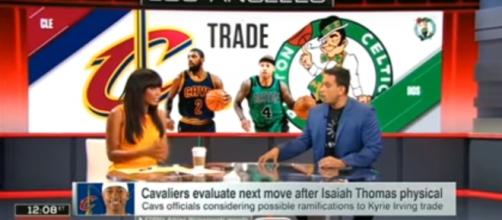Cavs seeking more compensation for Kyrie Irving deal - (Image credit: YouTube/Sports Show)
