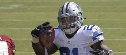 Dallas Cowboys rusher Ezekiel Elliott might return to action this Saturday -- Keith Allison via WikiCommons