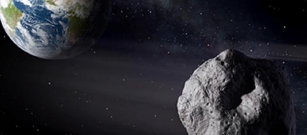 Asteroid headed toward Earth (NASA) Asteroid headed toward Earth (NASA)