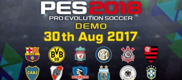 A versão final do PES 2018 será lançada dia 12 de setembro A versão final do PES 2018 será lançada dia 12 de setembro