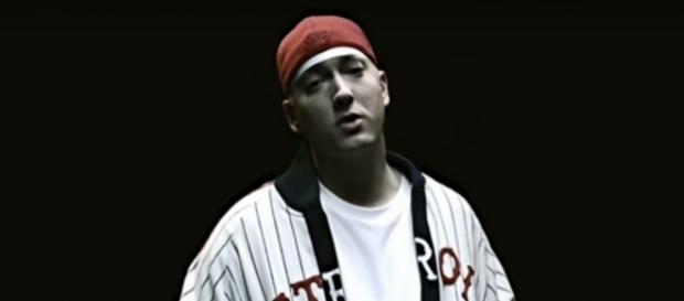 Eminem is said to be releasing a new collaborative song with Pink. Photo by EminemVEVO/YouTube Screenshot Eminem is said to be releasing a new collaborative song with Pink. Photo by EminemVEVO/YouTube Screenshot