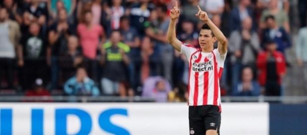 Hirving Lozano brilla en el PSV Eindhoven (Holanda). Hirving Lozano brilla en el PSV Eindhoven (Holanda).
