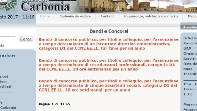 Chieti e Carbonia, bandi per educatore professionale