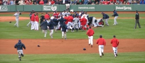 Brawls in baseball can be fixed with common sense. Kevin Bedell via Wikimedia Commons