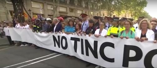Marcha multitudinaria en Barcelona