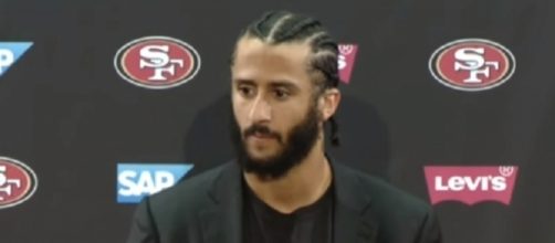 Colin Kaepernick drew little interest from the free-agent market in the offseason -- Fortyniners LakersSpin via YouTube