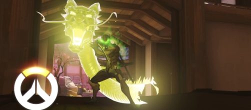 Genji is among the highly mobile characters in "Overwatch" (via YouTube/PlayOverwatch)