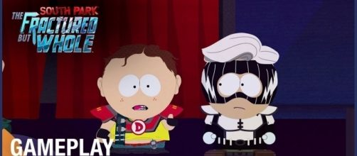 'South Park:The Fractured But Whole' gameplay with comments on crafting, is out now. [Image: UbisoftUS/YouTube]