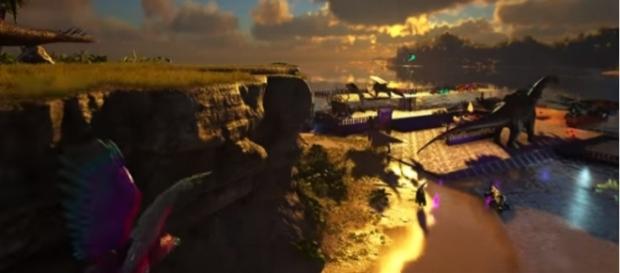 A screenshot from "ARK: Survival Evolved." - YouTube/ARK Survival Evolved A screenshot from "ARK: Survival Evolved." - YouTube/ARK Survival Evolved