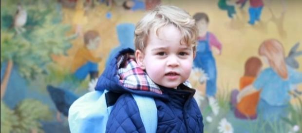 Prince George attending nursery school- (YouTube/ABC News) Prince George attending nursery school- (YouTube/ABC News)