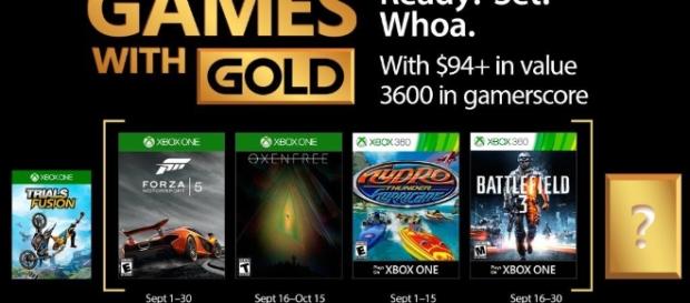 Xbox Live Games with Gold September 2017 Includes Forza Motorsport 5 Youtube screen shot Xbox Live Games with Gold September 2017 Includes Forza Motorsport 5 Youtube screen shot