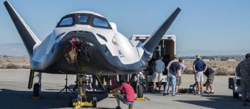Dream Chaser flight vehicle undergoing tests (Credit – wikimediacommons)