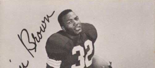 Jim Brown long ago was better than this. Kahn's Wieners via Wikimedia Commons
