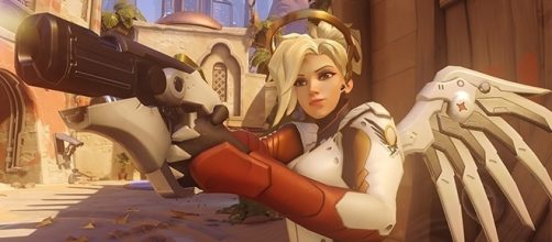 The "Overwatch" PTR update has brought about major changes to the healer Mercy. (Gamespot/Blizzard)