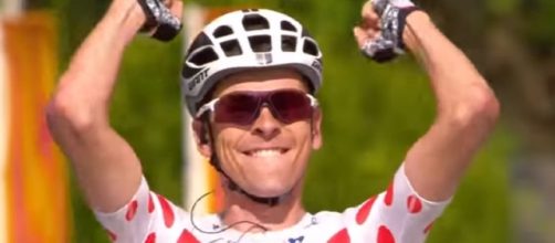 Warren Barguil in maglia a pois al Tour de France