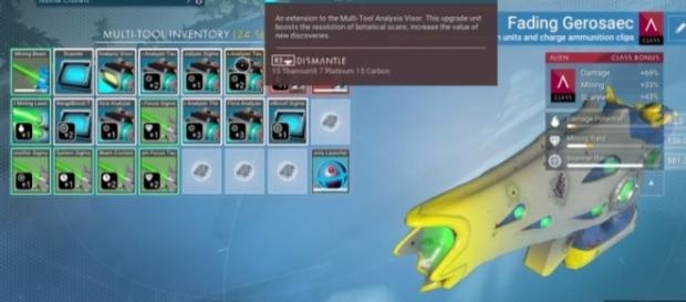 A screenshot from Hello Games' "No Man's Sky." A screenshot from Hello Games' "No Man's Sky."