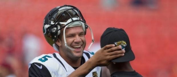 Blake Bortles can now smile after he was installed as starter for Week 1 -- Keith Allison via WikiCommons Blake Bortles can now smile after he was installed as starter for Week 1 -- Keith Allison via WikiCommons