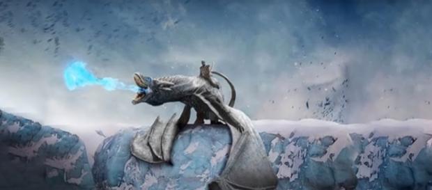 Ice Dragon, Game of Thrones - (YouTube/The Book of White Walkers) Ice Dragon, Game of Thrones - (YouTube/The Book of White Walkers)