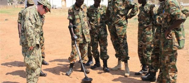 JUBA, South Sudan - Petty Officer 2nd Class J.P. Brassell, explosive ordnance technician | Gov USA JUBA, South Sudan - Petty Officer 2nd Class J.P. Brassell, explosive ordnance technician | Gov USA