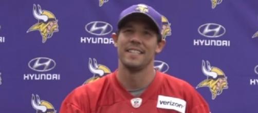Sam Bradford played the entire first half, completing 17 of 21 passes for 134 yards -- Minnesota Vikings via YouTube