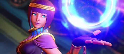 Menat is the 27th character on the “Street Fighter 5” roster | Street Fighter/YouTube