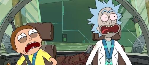 Screenshot from latest 'Rick and Morty' episode by Adult Swim