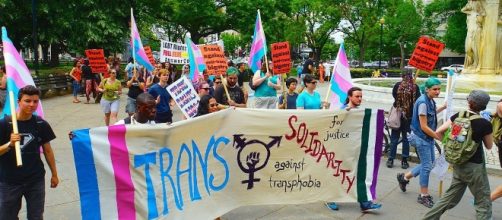 Trans solidarity rally by tedeytan/Flickr