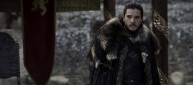Jon Snow en el episodio final de 'Game of Thrones' Jon Snow en el episodio final de 'Game of Thrones'