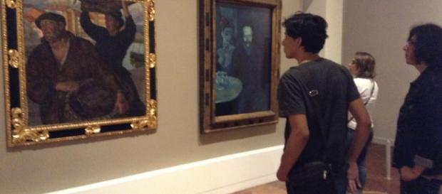 La narración pictórica de Picasso y Rivera comienza con pinturas académicas de principios del Siglo XX. La narración pictórica de Picasso y Rivera comienza con pinturas académicas de principios del Siglo XX.