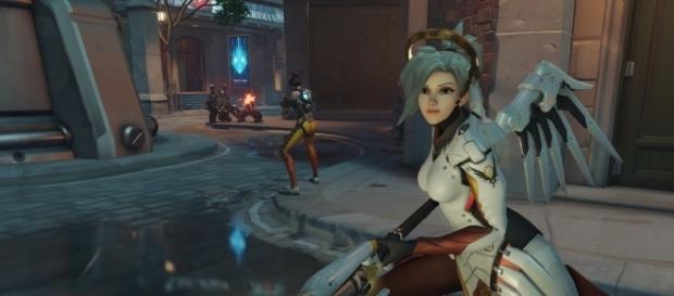 'Overwatch' hero Mercy is getting some changes. (image source: YouTube/GamingTaylor) 'Overwatch' hero Mercy is getting some changes. (image source: YouTube/GamingTaylor)