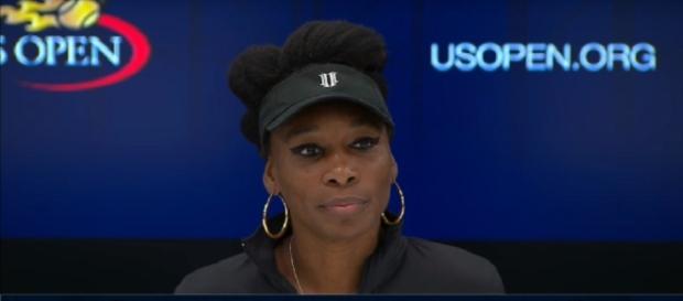 Venus Williams during a press conference at 2017 US Open/ Photo: screenshot via WeAreTennis channel on YouTube Venus Williams during a press conference at 2017 US Open/ Photo: screenshot via WeAreTennis channel on YouTube
