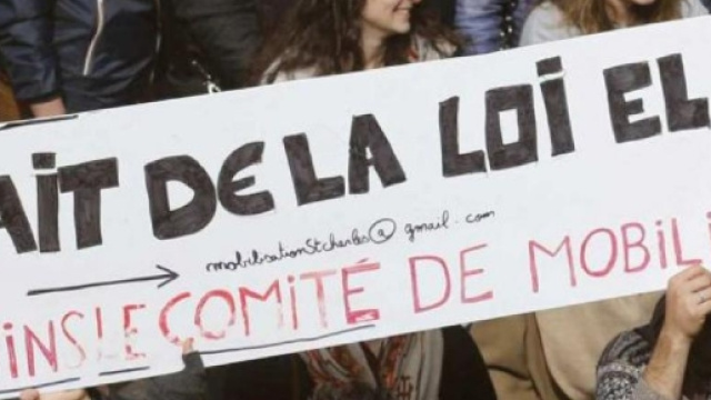 Les français manifestent contre la loi Travail