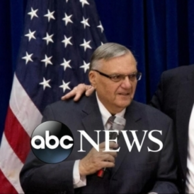 Trump's pardon of Arpiao only dragged down the president's approval rating. Image credit - ABC News/YouTube.