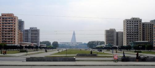 Pyongyang park, DPRK (via WikiCommons - by Kristoferb)