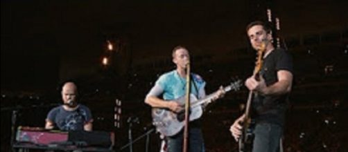 Coldplay brings a song of strengh and warm comfort to Houston from Miami--just once. Screencap Coldplay Official/YouTube