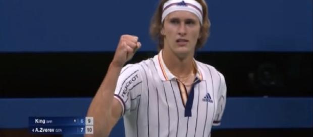 Alexander Zverev during 2017 US Open/ Photo: screenshot via Tennis Stars channel on YouTube Alexander Zverev during 2017 US Open/ Photo: screenshot via Tennis Stars channel on YouTube