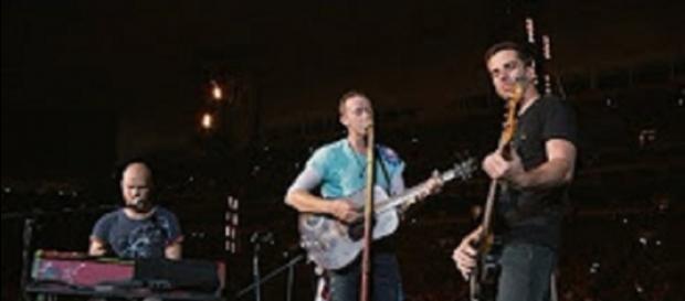 Coldplay brings a song of strengh and warm comfort to Houston from Miami--just once. Screencap Coldplay Official/YouTube Coldplay brings a song of strengh and warm comfort to Houston from Miami--just once. Screencap Coldplay Official/YouTube