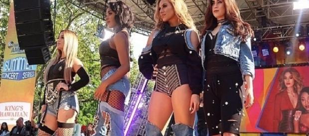 Fifth Harmony members Normani Kordei, Lauren Jarlegui, Dinah Jane and Ally Brooke / Photo via Natanya Hansen , Wikimedia Commons Fifth Harmony members Normani Kordei, Lauren Jarlegui, Dinah Jane and Ally Brooke / Photo via Natanya Hansen , Wikimedia Commons