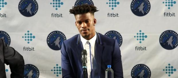 Jimmy Butler of the Minnesota Timberwolves (Image credit: Ximo Pierto/YouTube) Jimmy Butler of the Minnesota Timberwolves (Image credit: Ximo Pierto/YouTube)